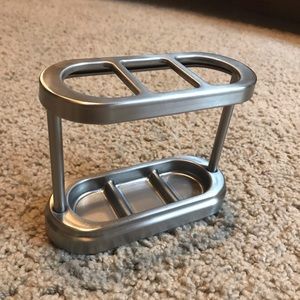 Stainless Steel Tooth Brush Holder Bathroom Caddy